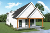Cottage House Plan - 44492 - Rear Exterior