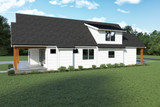 Cottage House Plan - 44492 - Left Exterior