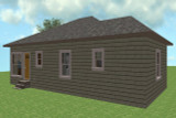 Country House Plan - 44525 - Rear Exterior