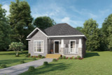 Country House Plan - 44525 - Front Exterior