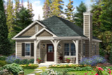 Cottage House Plan - 44543 - Front Exterior