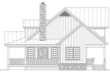 Craftsman House Plan - 44572 - Right Exterior
