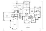 Craftsman House Plan - Yukon 44590 - 1st Floor Plan