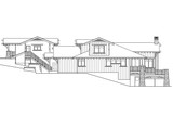 Craftsman House Plan - Meriweather 44643 - Rear Exterior