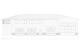 Farmhouse House Plan - 44665 - Front Exterior