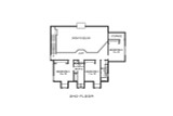 Secondary Image - Country House Plan - Kerville 44710 - 2nd Floor Plan