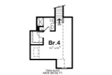 Traditional House Plan - Gonzales 44851 - Optional Floor Plan