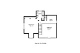Secondary Image - Country House Plan - Jennings 44861 - 2nd Floor Plan