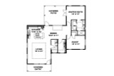 Contemporary House Plan - 44897 - 1st Floor Plan