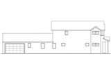 Contemporary House Plan - Rock Creek II 44949 - Left Exterior