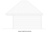 Traditional House Plan - Webster 45037 - Right Exterior