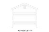 Secondary Image - Traditional House Plan - 45273 - Right Exterior