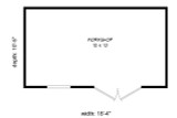 Traditional House Plan - 45273 - 1st Floor Plan