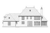 European House Plan - San Lu Rae 45301 - Rear Exterior