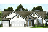 Traditional House Plan - 45338 - Front Exterior