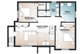 Secondary Image - Lodge Style House Plan - The Cap 2 45406 - 2nd Floor Plan