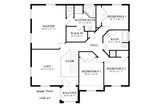 Secondary Image - Traditional House Plan - Andersons 45513 - 2nd Floor Plan