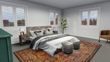 Traditional House Plan - Andersons 45513 - Master Bedroom