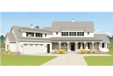 Farmhouse House Plan - 45638 - Front Exterior