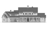 Farmhouse House Plan - 45638 - Front Exterior