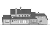 Farmhouse House Plan - 45638 - Rear Exterior