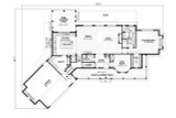 Farmhouse House Plan - 45638 - 1st Floor Plan