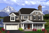 Traditional House Plan - 45649 - Front Exterior