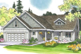 Country House Plan - Bryson 45672 - Front Exterior