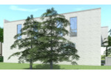 Modern House Plan - Cypress 45698 - Right Exterior