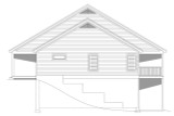 Traditional House Plan - Mandala Springs II 45730 - Left Exterior