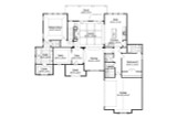 Lodge Style House Plan - Breckenridge 45743 - 1st Floor Plan
