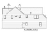 Contemporary House Plan - Perrypointe 45851 - Right Exterior