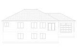 Craftsman House Plan - Cougar 45913 - Rear Exterior