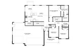 Craftsman House Plan - Cougar 45913 - 1st Floor Plan