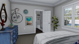 Craftsman House Plan - Cougar 45913 - Master Bedroom