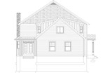 Craftsman House Plan - Calders Cottage 45977 - Rear Exterior