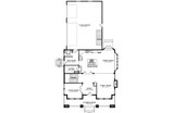 Craftsman House Plan - Calders Cottage 45977 - 1st Floor Plan