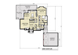 European House Plan - 46086 - 1st Floor Plan