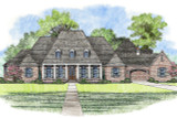 Southern House Plan - Pontchartrain 46166 - Front Exterior