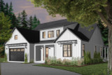 Farmhouse House Plan - Greenhills 2 46224 - Front Exterior