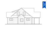 Farmhouse House Plan - Willow Grove 46229 - Right Exterior