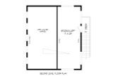 Secondary Image - Contemporary House Plan - 46305 - 2nd Floor Plan