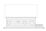 A-Frame House Plan - 46349 - Left Exterior