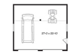 Contemporary House Plan - Cobble Lane 3 46458 - 1st Floor Plan