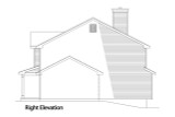 Traditional House Plan - 46471 - Right Exterior