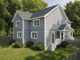 Farmhouse House Plan - 46507 - 
