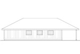 Secondary Image - Traditional House Plan - 46518 - Rear Exterior