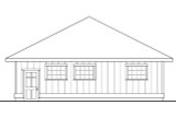 Traditional House Plan - 46518 - Right Exterior