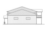 Craftsman House Plan - Garage 46527 - Right Exterior