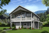 Traditional House Plan - 46539 - Rear Exterior